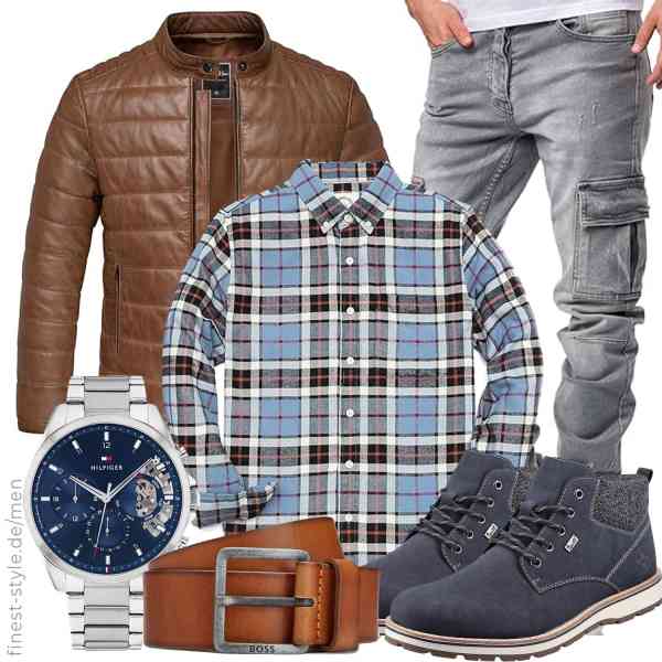 Top herren-Outfit im Finest-Trend-Style für ein selbstbewusstes Modegefühl mit tollen Produkten von Amaci&Sons,Dubinik,Amaci&Sons,Tommy Hilfiger,BOSS,Rieker