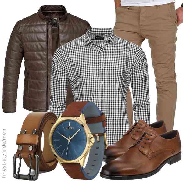 Top herren-Outfit im Finest-Trend-Style für ein selbstbewusstes Modegefühl mit tollen Produkten von Amaci&Sons,Reslad,Amaci&Sons,HUGO,CHAOREN CR,ECCO