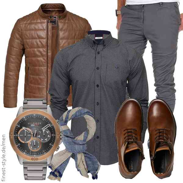 Top herren-Outfit im Finest-Trend-Style für ein selbstbewusstes Modegefühl mit tollen Produkten von Amaci&Sons,Xact,Amaci&Sons,Tommy Hilfiger,Ella Jonte,JACK & JONES