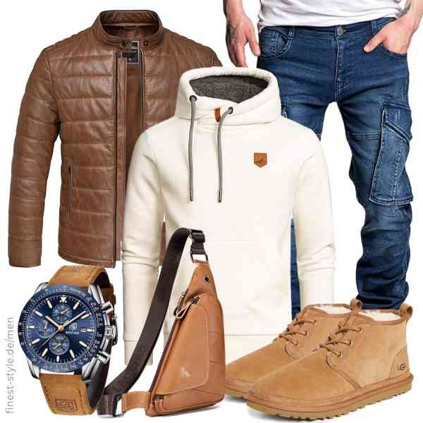 Top herren-Outfit im Finest-Trend-Style für ein selbstbewusstes Modegefühl mit tollen Produkten von Amaci&Sons,Amaci&Sons,REPUBLIX,BY BENYAR,pundarika,UGG