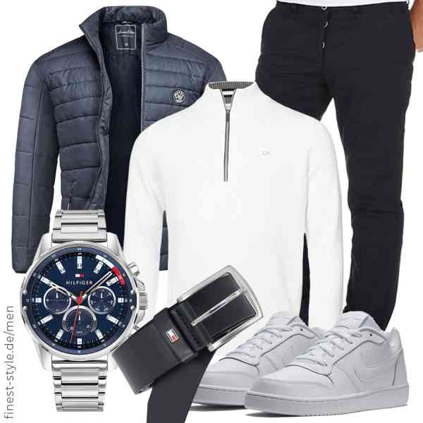 Top herren-Outfit im Finest-Trend-Style für ein selbstbewusstes Modegefühl mit tollen Produkten von Amaci&Sons,Calvin Klein,Amaci&Sons,Tommy Hilfiger,Tommy Hilfiger,Nike