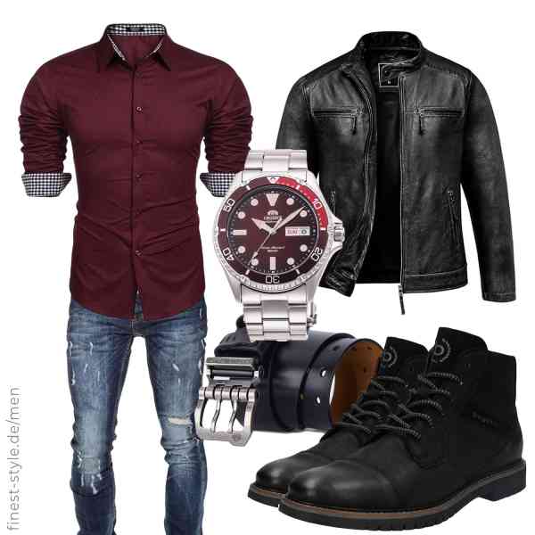 Top herren-Outfit im Finest-Trend-Style für ein selbstbewusstes Modegefühl mit tollen Produkten von ,COOFANDY,Amaci&Sons,Orient,BISON DENIM,bugatti