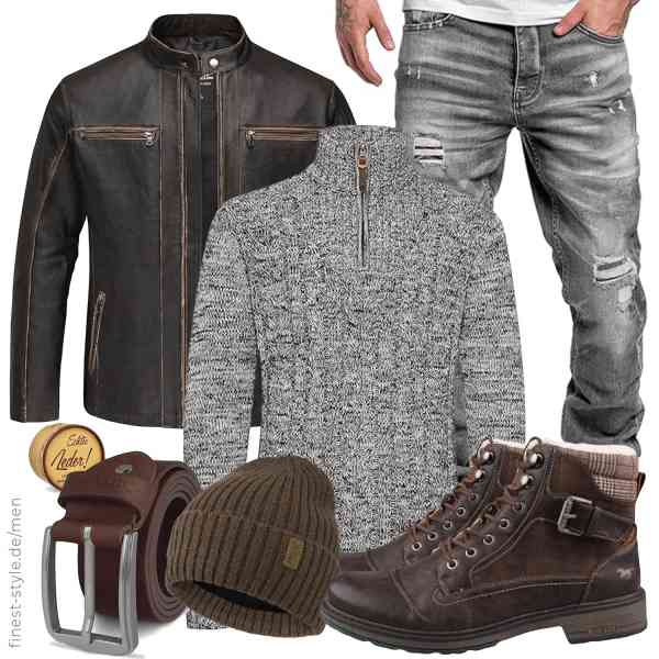 Top herren-Outfit im Finest-Trend-Style für ein selbstbewusstes Modegefühl mit tollen Produkten von Amaci&Sons,Solid,Amaci&Sons,Bequemer Laden,Cartvelli,MUSTANG