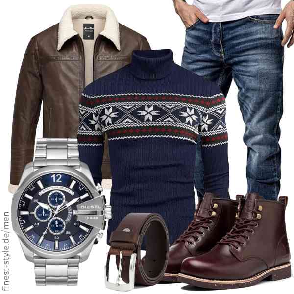 Top herren-Outfit im Finest-Trend-Style für ein selbstbewusstes Modegefühl mit tollen Produkten von Amaci&Sons,Belovecol,Amaci&Sons,Diesel,LINDENMANN,SL-Saint