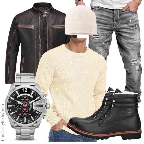 Top herren-Outfit im Finest-Trend-Style für ein selbstbewusstes Modegefühl mit tollen Produkten von Amaci&Sons,Sailwind,Amaci&Sons,Diesel,TODO,Panama Jack