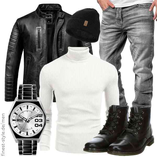 Top herren-Outfit im Finest-Trend-Style für ein selbstbewusstes Modegefühl mit tollen Produkten von Amaci&Sons,COOFANDY,Amaci&Sons,Diesel,Wmcaps,bugatti