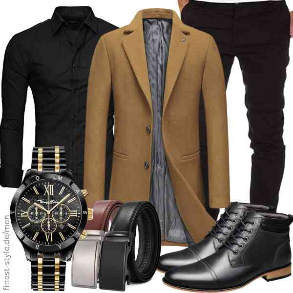 Top herren-Outfit im Finest-Trend-Style für ein selbstbewusstes Modegefühl mit tollen Produkten von Allthemen,Subliminal Mode,Amaci&Sons,THOMAS SABO,PlusZis,ANUFER