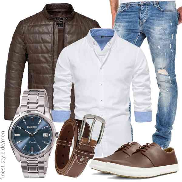 Top herren-Outfit im Finest-Trend-Style für ein selbstbewusstes Modegefühl mit tollen Produkten von Amaci&Sons,fovdtaa,Amaci&Sons,Seiko,CHAOREN CR,Camper