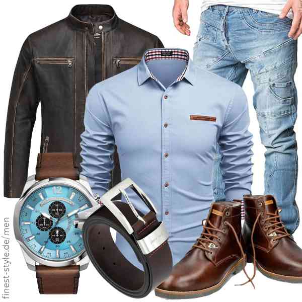 Top herren-Outfit im Finest-Trend-Style für ein selbstbewusstes Modegefühl mit tollen Produkten von Amaci&Sons,COOFANDY,REPUBLIX,Diesel,Pierre Cardin,Panama Jack