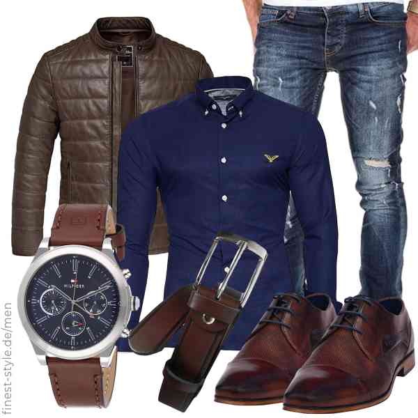 Top herren-Outfit im Finest-Trend-Style für ein selbstbewusstes Modegefühl mit tollen Produkten von Amaci&Sons,Kayhan,Amaci&Sons,Tommy Hilfiger,almela,bugatti