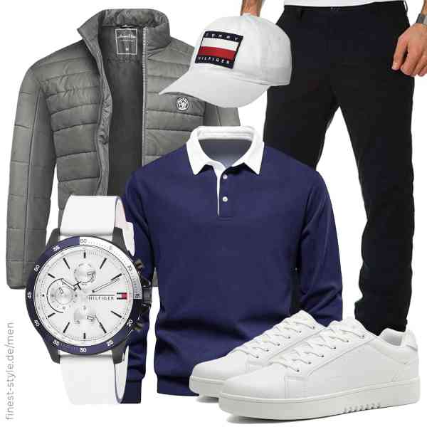 Top herren-Outfit im Finest-Trend-Style für ein selbstbewusstes Modegefühl mit tollen Produkten von Amaci&Sons,Rayson,REPUBLIX,Tommy Hilfiger,Tommy Hilfiger,ANALEAF