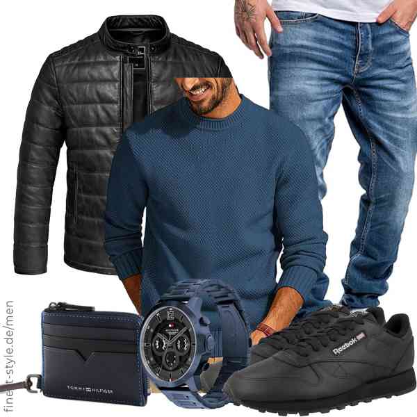 Top herren-Outfit im Finest-Trend-Style für ein selbstbewusstes Modegefühl mit tollen Produkten von ,PJ PAUL JONES,Amaci&Sons,Tommy Hilfiger,Tommy Hilfiger,Reebok