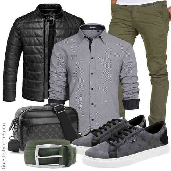 Top herren-Outfit im Finest-Trend-Style für ein selbstbewusstes Modegefühl mit tollen Produkten von Amaci&Sons,HISDERN,Amaci&Sons,Umikk,Suitable,Joop!