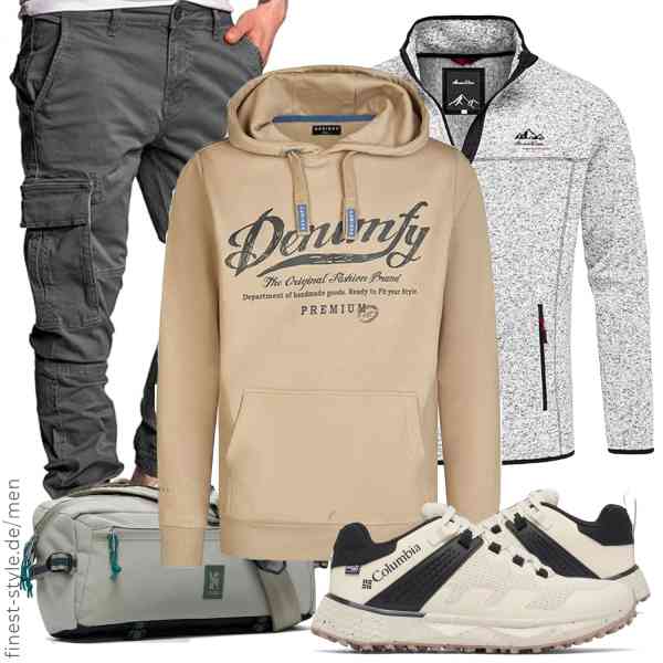 Top herren-Outfit im Finest-Trend-Style für ein selbstbewusstes Modegefühl mit tollen Produkten von Amaci&Sons,DENIMFY,REPUBLIX,Chrome,Columbia