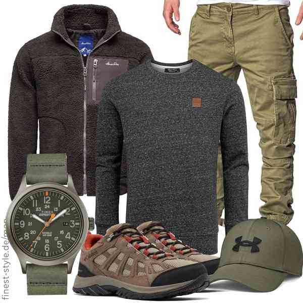 Top herren-Outfit im Finest-Trend-Style für ein selbstbewusstes Modegefühl mit tollen Produkten von Amaci&Sons,Amaci&Sons,REPUBLIX,Timex,Under Armour,Columbia