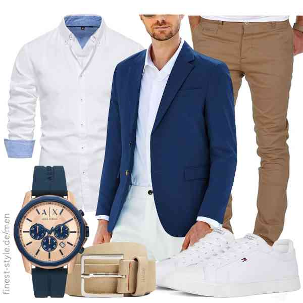 Top herren-Outfit im Finest-Trend-Style für ein selbstbewusstes Modegefühl mit tollen Produkten von GRACE KARIN,fovdtaa,Amaci&Sons,Armani Exchange,HUGO,Tommy Hilfiger