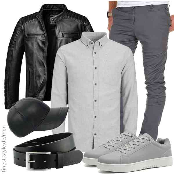 Top herren-Outfit im Finest-Trend-Style für ein selbstbewusstes Modegefühl mit tollen Produkten von Amaci&Sons,JACK & JONES,Amaci&Sons,Zessano,camel active,ANALEAF