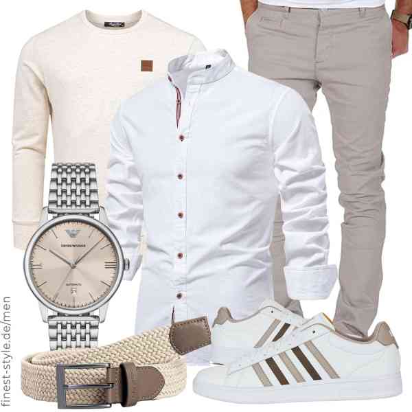 Top herren-Outfit im Finest-Trend-Style für ein selbstbewusstes Modegefühl mit tollen Produkten von Amaci&Sons,Generisch,Amaci&Sons,Emporio Armani,Redbridge,K-Swiss