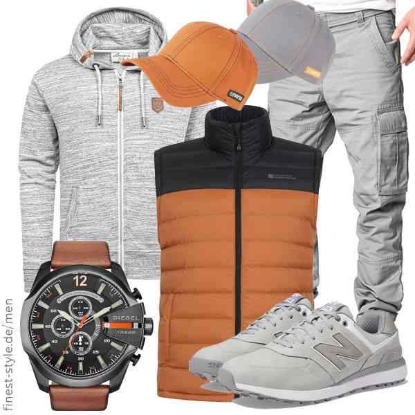 Top herren-Outfit im Finest-Trend-Style für ein selbstbewusstes Modegefühl mit tollen Produkten von Mountain Warehouse,Amaci&Sons,REPUBLIX,Diesel,riverso,New Balance