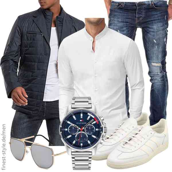 Top herren-Outfit im Finest-Trend-Style für ein selbstbewusstes Modegefühl mit tollen Produkten von Redbridge,DEMEANOR,Amaci&Sons,Long Keeper,Tommy Hilfiger,adidas