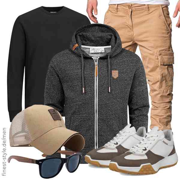 Top herren-Outfit im Finest-Trend-Style für ein selbstbewusstes Modegefühl mit tollen Produkten von Amaci&Sons,JACK & JONES,REPUBLIX,Yixda,Holzwurm,ECCO