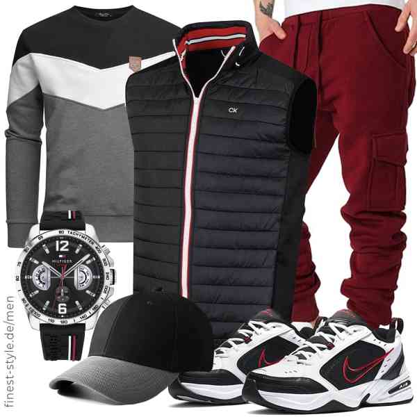 Top herren-Outfit im Finest-Trend-Style für ein selbstbewusstes Modegefühl mit tollen Produkten von Calvin Klein,Amaci&Sons,Amaci&Sons,Tommy Hilfiger,Artexia,Nike