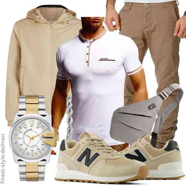 Top herren-Outfit im Finest-Trend-Style für ein selbstbewusstes Modegefühl mit tollen Produkten von Calvin Klein,Leif Nelson,Amaci&Sons,Diesel,Ovecat,New Balance