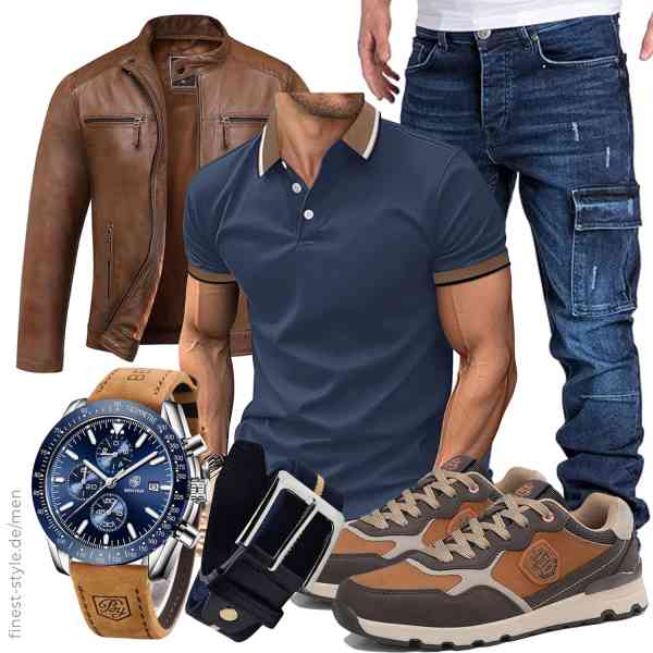 Top herren-Outfit im Finest-Trend-Style für ein selbstbewusstes Modegefühl mit tollen Produkten von Amaci&Sons,HMIYA,Amaci&Sons,BY BENYAR,MIBANDERA,ARRIGO BELLO