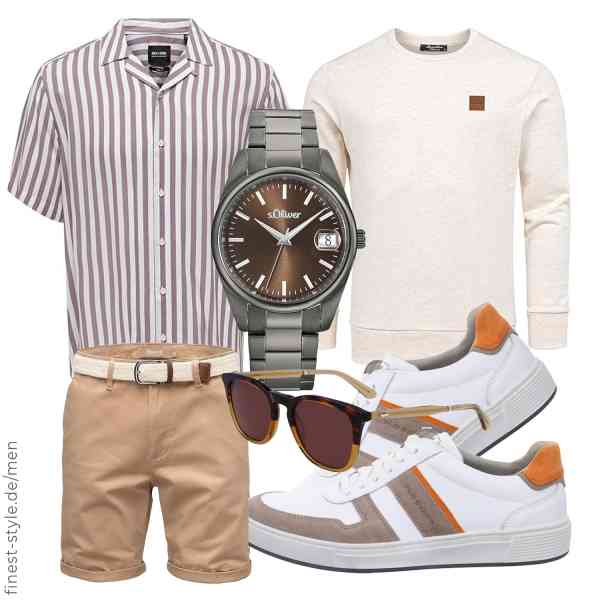 Top herren-Outfit im Finest-Trend-Style für ein selbstbewusstes Modegefühl mit tollen Produkten von Amaci&Sons,ONLY & SONS,REPUBLIX,s.Oliver,Calvin Klein,Pius Gabor