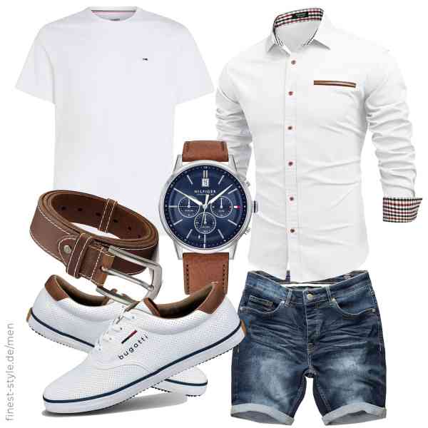 Top herren-Outfit im Finest-Trend-Style für ein selbstbewusstes Modegefühl mit tollen Produkten von Tommy Jeans,COOFANDY,Amaci&Sons,Tommy Hilfiger,CHAOREN CR,bugatti