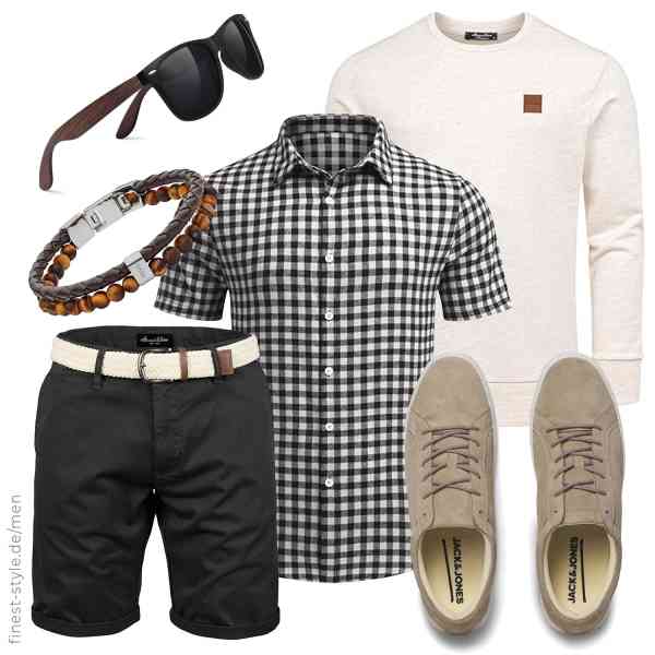 Top herren-Outfit im Finest-Trend-Style für ein selbstbewusstes Modegefühl mit tollen Produkten von Amaci&Sons,COOFANDY,Amaci&Sons,CGID,Fossil,JACK & JONES