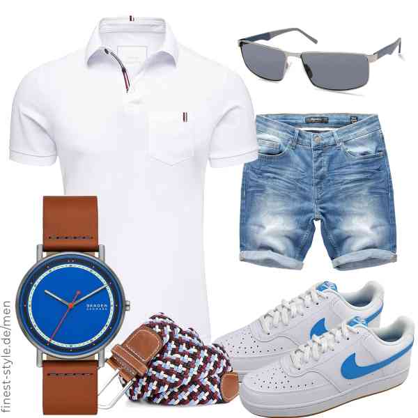Top herren-Outfit im Finest-Trend-Style für ein selbstbewusstes Modegefühl mit tollen Produkten von Amaci&Sons,Amaci&Sons,DonDon,Skagen,Timberland,Nike