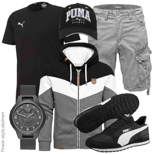 Top herren-Outfit im Finest-Trend-Style für ein selbstbewusstes Modegefühl mit tollen Produkten von Amaci&Sons,PUMA,Amaci&Sons,PUMA,PUMA,Puma