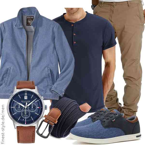Top herren-Outfit im Finest-Trend-Style für ein selbstbewusstes Modegefühl mit tollen Produkten von ATLAS FOR MEN,NITAGUT,Amaci&Sons,Tommy Hilfiger,CHAOREN,ANALEAF