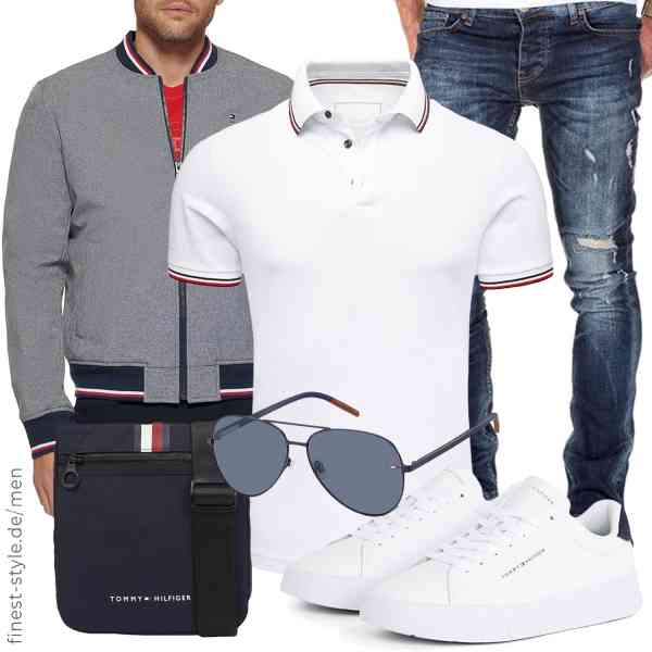Top herren-Outfit im Finest-Trend-Style für ein selbstbewusstes Modegefühl mit tollen Produkten von Tommy Hilfiger,Amaci&Sons,Amaci&Sons,Tommy Hilfiger,Tommy Hilfiger,Tommy Hilfiger