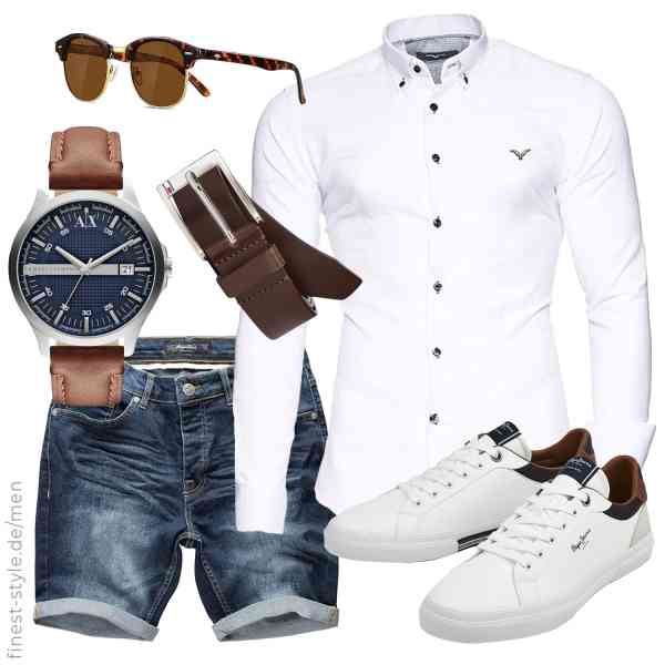 Top herren-Outfit im Finest-Trend-Style für ein selbstbewusstes Modegefühl mit tollen Produkten von Kayhan,Amaci&Sons,Armani Exchange,Tommy Hilfiger,Occhsouo,Pepe Jeans