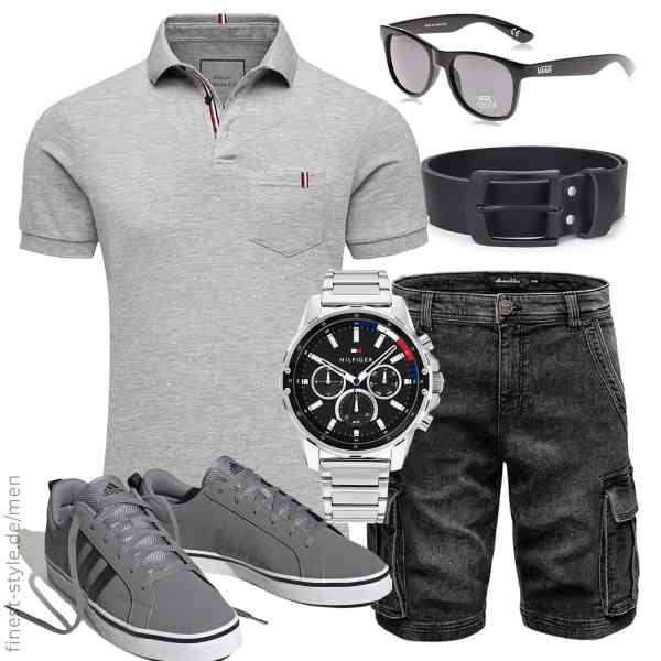 Top herren-Outfit im Finest-Trend-Style für ein selbstbewusstes Modegefühl mit tollen Produkten von Amaci&Sons,Amaci&Sons,Tommy Hilfiger,Vans,adidas