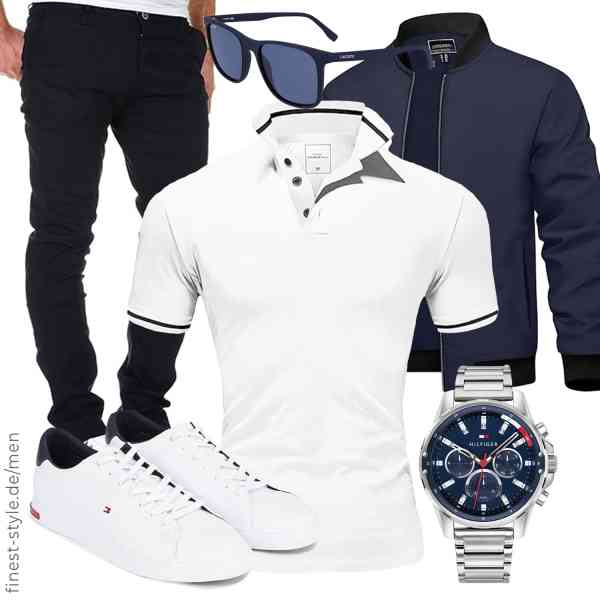 Top herren-Outfit im Finest-Trend-Style für ein selbstbewusstes Modegefühl mit tollen Produkten von TACVASEN,Amaci&Sons,Amaci&Sons,Tommy Hilfiger,Lacoste,Tommy Hilfiger