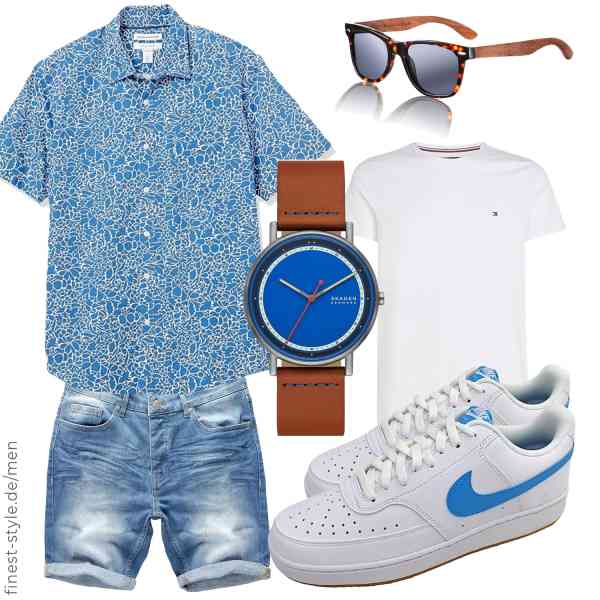 Top herren-Outfit im Finest-Trend-Style für ein selbstbewusstes Modegefühl mit tollen Produkten von Amazon Essentials,Amaci&Sons,Tommy Hilfiger,Skagen,DUCO,Nike