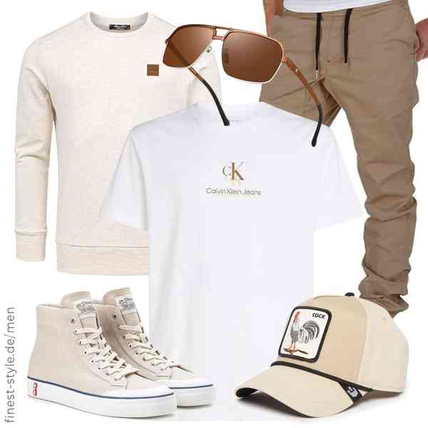 Top herren-Outfit im Finest-Trend-Style für ein selbstbewusstes Modegefühl mit tollen Produkten von Amaci&Sons,Calvin Klein,Amaci&Sons,Bircenpro,Goorin Bros.,Levi's