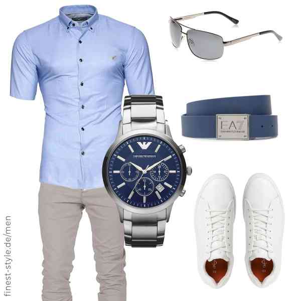 Top herren-Outfit im Finest-Trend-Style für ein selbstbewusstes Modegefühl mit tollen Produkten von Kayhan,Amaci&Sons,EMPORIO ARMANI,Polaroid,Emporio Armani,MARCO TOZZI