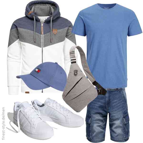 Top herren-Outfit im Finest-Trend-Style für ein selbstbewusstes Modegefühl mit tollen Produkten von Amaci&Sons,JACK & JONES,Amaci&Sons,Tommy Jeans,Ovecat,adidas