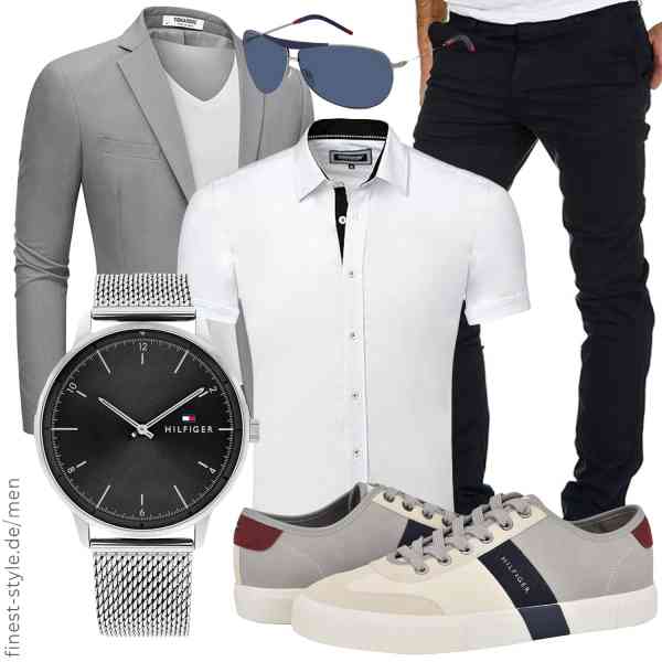 Top herren-Outfit im Finest-Trend-Style für ein selbstbewusstes Modegefühl mit tollen Produkten von COOFANDY,Carisma,Amaci&Sons,Tommy Hilfiger,Tommy Hilfiger,Tommy Hilfiger