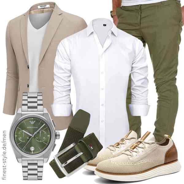 Top herren-Outfit im Finest-Trend-Style für ein selbstbewusstes Modegefühl mit tollen Produkten von COOFANDY,J.VER,Amaci&Sons,Emporio Armani,Tommy Hilfiger,Bruno Marc