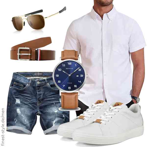 Top herren-Outfit im Finest-Trend-Style für ein selbstbewusstes Modegefühl mit tollen Produkten von J.VER,Amaci&Sons,BERING,SUNGAIT,JACK & JONES,ECCO