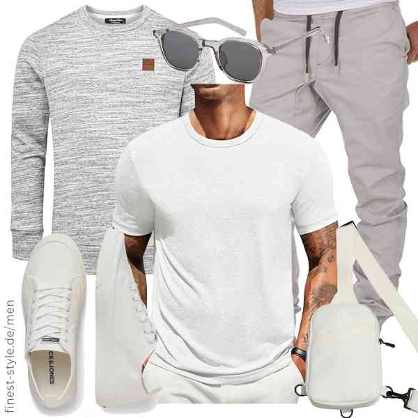 Top herren-Outfit im Finest-Trend-Style für ein selbstbewusstes Modegefühl mit tollen Produkten von Amaci&Sons,COOFANDY,Amaci&Sons,LYEAA,SOJOS,JACK & JONES