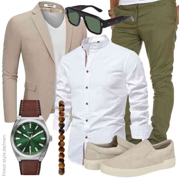 Top herren-Outfit im Finest-Trend-Style für ein selbstbewusstes Modegefühl mit tollen Produkten von COOFANDY,Generisch,Amaci&Sons,FOSSIL,Calvin Klein,Calvin Klein