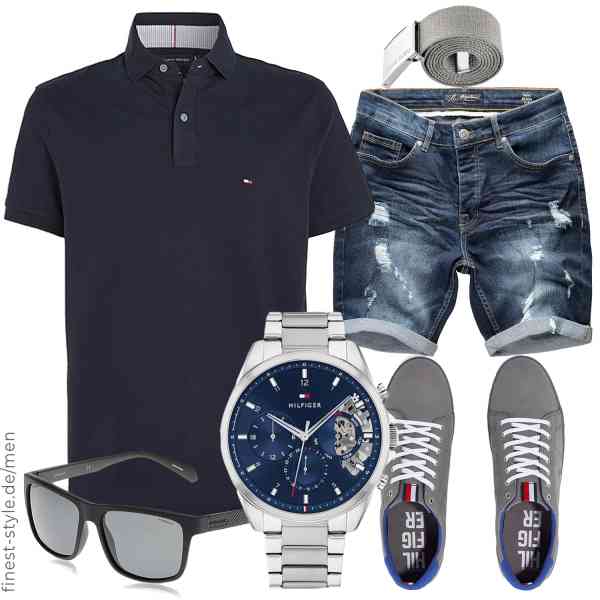 Top herren-Outfit im Finest-Trend-Style für ein selbstbewusstes Modegefühl mit tollen Produkten von Tommy Hilfiger,Amaci&Sons,Tommy Hilfiger,VINTAGE BASICS,Polaroid,Tommy Hilfiger