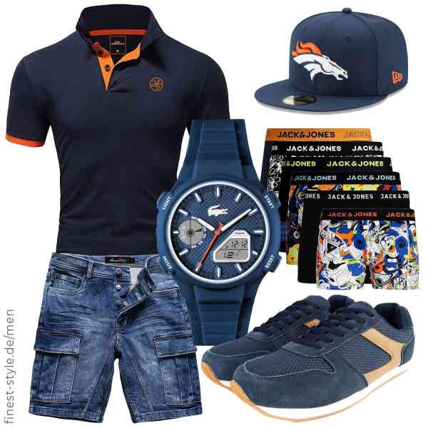 Top herren-Outfit im Finest-Trend-Style für ein selbstbewusstes Modegefühl mit tollen Produkten von Amaci&Sons,Amaci&Sons,New Era,LC,JACK & JONES,Knixmax