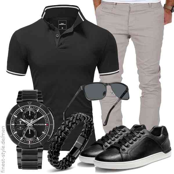 Top herren-Outfit im Finest-Trend-Style für ein selbstbewusstes Modegefühl mit tollen Produkten von Amaci&Sons,Amaci&Sons,Tommy Hilfiger,CARFIA,SERASAR,Bruno Marc